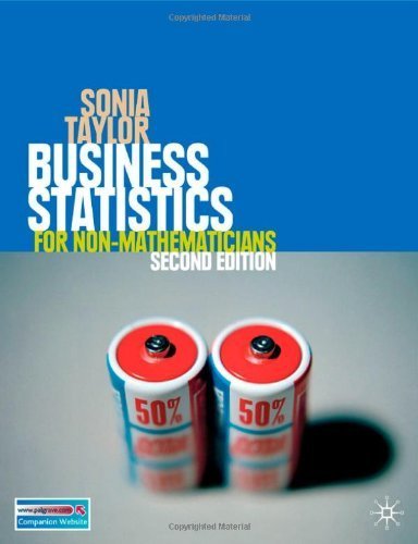 Image of Business Statistics: for Non-Mathematicians by Taylor, Sonia (2007) Paperback