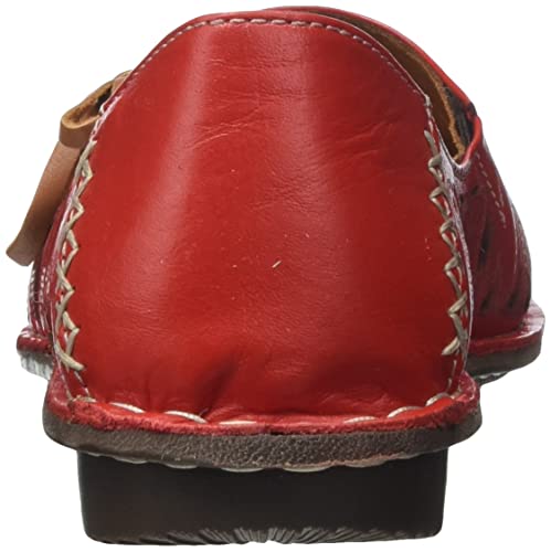 MICCOS 207962, Mocassino Donna, Colore: Rosso, 42