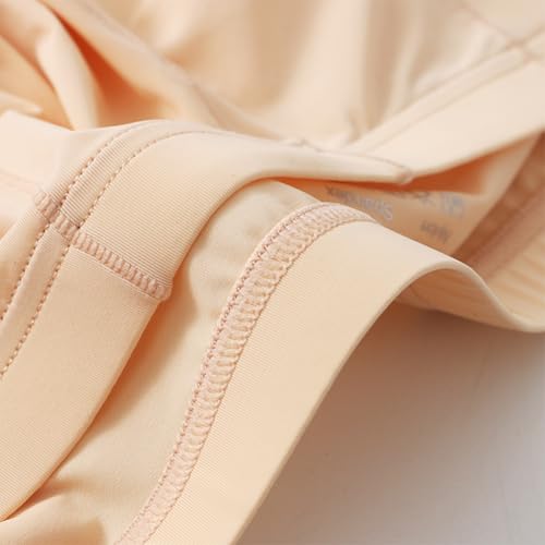 Men's Pouch Trunks Enhance Ice Silk Underwear Briefs Comfy Low-Rise Quick Dry Boxer Briefs4