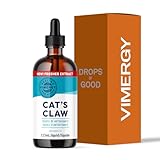 Vimergy USDA Organic Cat’s Claw Liquid – Provides Antioxidant Support* – Benefits The Immune System* – Vegan, Gluten-Free, Non-GMO – 57 Servings (115 mL)