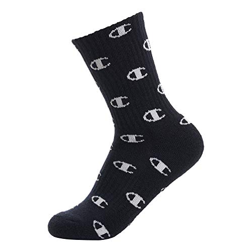 Image of Champion Kids' Kids' 6-pack Crew Socks With Color and Size Options