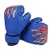Orogoo Guanti da boxe per bambini, guanti da allenamento per sacco da boxe, kickboxing, Muay Thai, età 3-9 anni, imbottitura in EVA in pelle PU, palmo ventilato