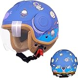 ►Doublure confortable : doublée d'un demi-casque de moto doux et confortable, absorption de l'humidité, perméabilité à l'air, ventilation quatre saisons.