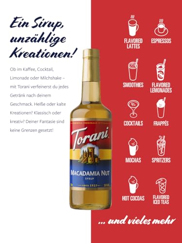 Image of Torani Macadamia Nut Syrup, 750 mL