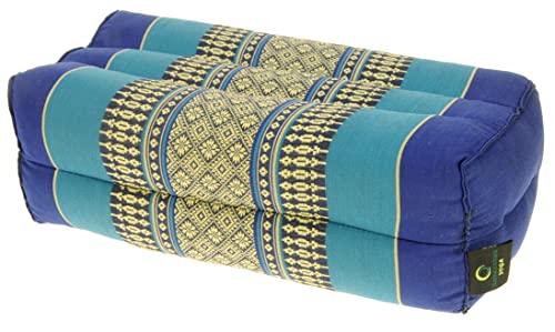 Namesakes Kapok Material Yoga Block Meditación Cojín - Soporte - Azul Oscuro Azul