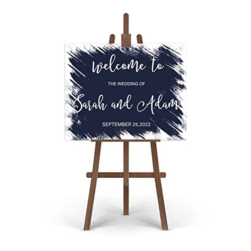 Panneau de mariage personnalisable déco de réception champêtre et moderne - 3