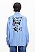 Desigual Woman CAM_Dont DO IT, Blue, XS