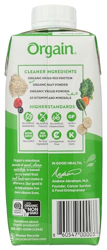 Image of ORGAIN Organic Creamy Chocolate Fudge Drink, 11 FZ