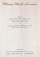 Western World Literature B000KEN49U Book Cover