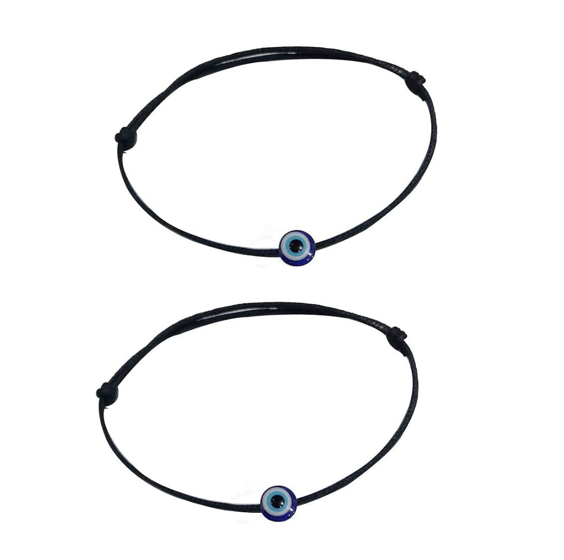 Kaushey loom & craft Turkish Evil Eye Bead Handmade Thread Anklet/Nazariya For Unisex Adult (Set Of 2) (B0BBN58XG8) Amazon Price History, Amazon Price Tracker