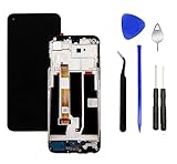 Eaglewireless LCD Digitizer DisplayTouch Screen with Housing Frame Replacement for OnePlus 1+ Nord N200 5G DE2118 +Tools