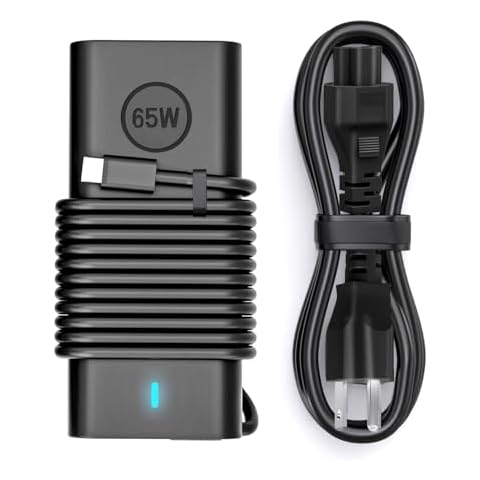 65W USB C Laptop Charger for Dell XPS and Latitude 5000 5420 5520 65W Dell Laptop Charger Type C Cover