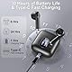 Kopfhörer Kabellos Bluetooth 5.4, Bluetooth Kopfhörer In Ear 2025 Kabellose Kopfhörer mit ENC Noise Cancelling Mic, USB-C Wireless Earbuds 30Std Tiefer Bass Ohrhörer, IP7 Wasserdicht/LED-Anzeige