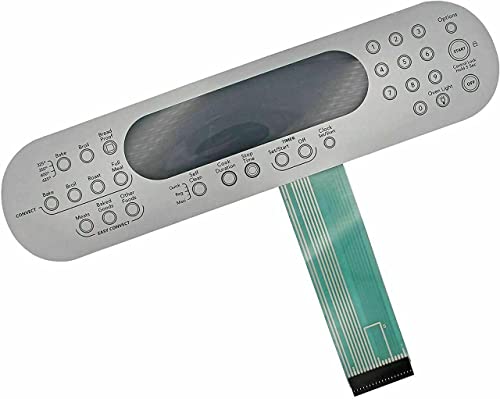 Membrane Switch Replacement For KitchenAid KGSA906PSS02 KGSA906PWH00 KGSA906PWH01 KGSA906PWH02 Range