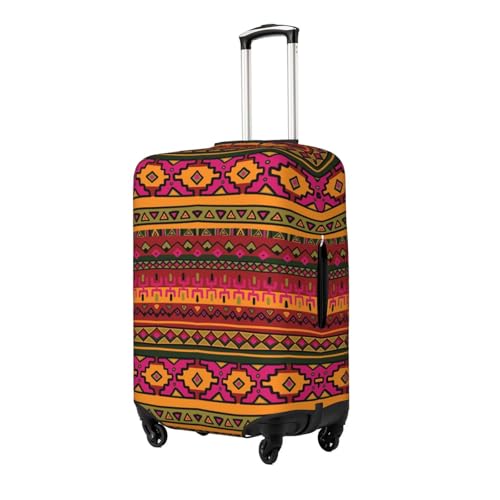 Mexican Folk Art Boho Print Luggage Suitcase Covers Elastic Washable Luggage Protector Luggage Covers For Suitcase2
