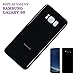 Original Replacement Back Glass Cover Back Battery Door w/Pre-Installed Adhesive Samsung Galaxy S8 OEM - All Models G950 All Carriers OEM Replacement (Black)