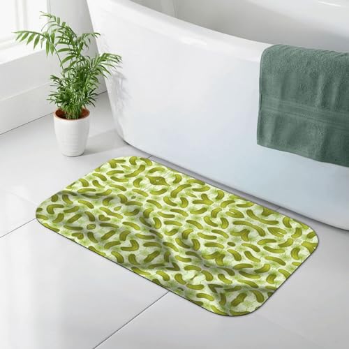 Tapis de bain diatomée 50x80 Sushi Dill Pickles haute performance