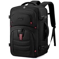 LOVEVOOK 40L Travel Backpack for Men, Airline Approved Carry On Luggage with 3 Packing Cubes, TSA Overnight Bags, Waterproof Personal Item Bag, Weekender Essentials Backpacks fits 17.3" Laptop