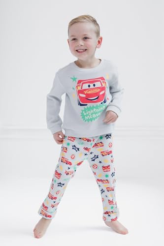 Image of Disney Boys' Loungewear Waffle Knit Sweatshirt and Pants Set for Baby & Kids