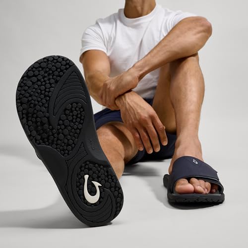 Image of OluKai Nalu Slide Men's Versatile Slide Sandals, Water-Friendly & Adjustable Straps, Lightweight & Durable, All-Day Comfort & Support