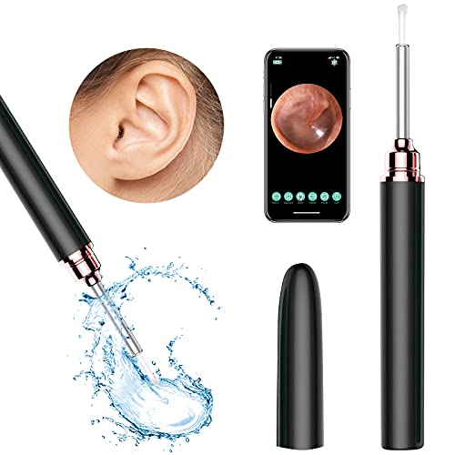 IPARTS EXPERT Ear Wax Removal Camera, HD WiFi Ear Wax Removal Tool with Camera and LED Lights, Safely Ear Wax Removal for Adults Kids, Compatible with Phones,Tablets