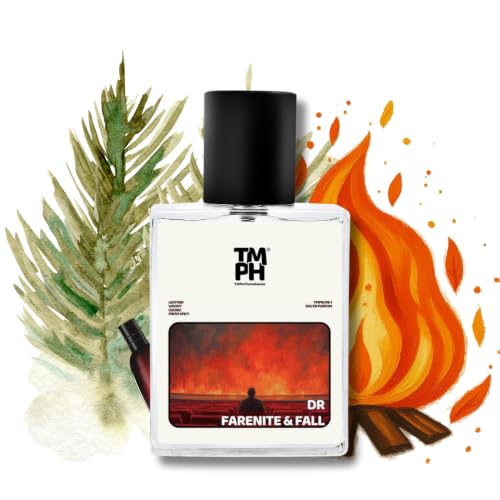 Image of TMPerfumehouseDR Farenite & Fall EDP for Men | Leathery, Spicy & Long Lasting Perfume Spray | Woody, Ozonic & Freshspicy Fragrance | Luxury Gift for Him | TMPH | 50ml