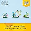 LEGO Creator 3 in1 Wild Animals: Colorful Hummingbird Building Toy for Girls, Boys, & Kids, Ages 8+ - Build a Bird, Butterfly, or Tropical Fish - Gift Idea for Birthdays - 31384 #1