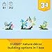 LEGO Creator 3 in1 Wild Animals: Colorful Hummingbird Building Toy for Girls, Boys, & Kids, Ages 8+ - Build a Bird, Butterfly, or Tropical Fish - Gift Idea for Birthdays - 31384