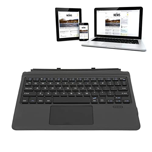 ASHATA Clavier pour Microsoft Surface Go 3 (2021), pour Surface Go 2 2020, pour Surface Go 2018, Clavier sans Fil Rechargeable à Rétroéclairage LED avec pavé Tactile, pour