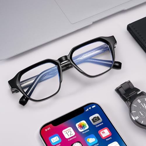 Image of Dollger Blue Light Glasses for Women Men Computer Glasses Square Blue Light Blocking Glasses