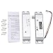 Electric Drop Bolt Lock NO Mode Fail Security DC 12V Electronic Bolt Door Lock for Access Control System with Time Delay