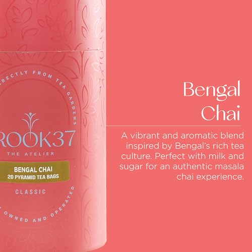 Té negro Bengal Chai con especias 20 bolsitas miniatura 2