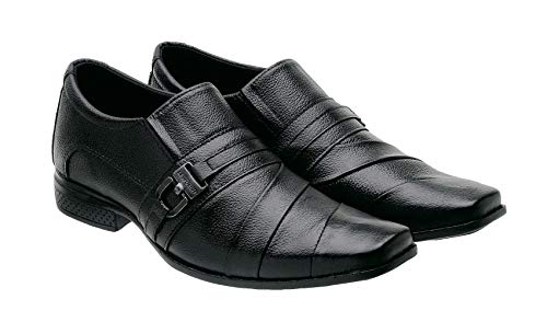Kit 3 Pares Sapato Social Masculino Couro Legítimo, 41