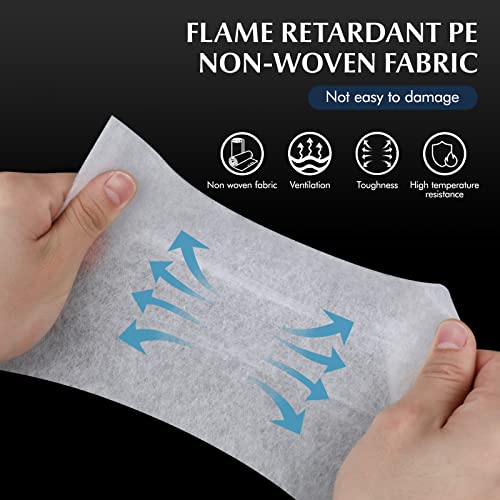 Range Hood Filters Sheets Nonwoven Fabric Grease Filter Replacement Anti Oil Filter Paper Oil Proof Sticker Anti Smoke Papers For White 10M (1) #TOP1