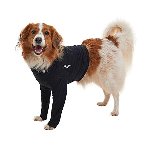 Image of Kruuse Buster Body Sleeves - Front Legs (XS) - Post-Surgery Recovery Sleeves for Small Dogs - Protective Sleeves for Wound Care, Hot Spots, and Incontinence - Soft, Comfortable, and Breathable