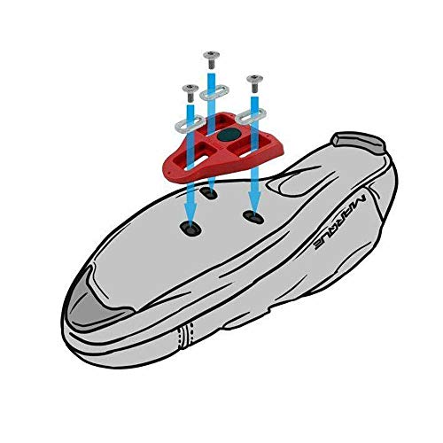 CHXIHome Bike Cleats, Riding Bike Delta Pedals Shoes Splint Cycling Parts Clips Nut, Bicycle Cleats Set, Lock Pedal Bike Shoes Cleats Pedals, Fits Peloton