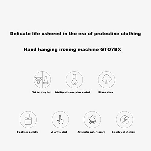 Mxjcc Portable Handheld Garment & Fabric Steamer, 1350 Watt, Quick Heat Ceramic Plate Steam Nozzle, Wrinkle Remover And Clothes Iron, With Cloth Brush And Lint Brush #TOP5