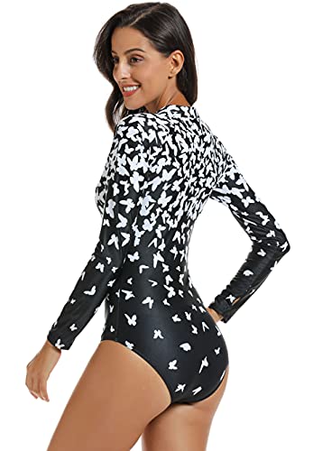 Tokx Womens One Piece Swimsuit Rash Guard