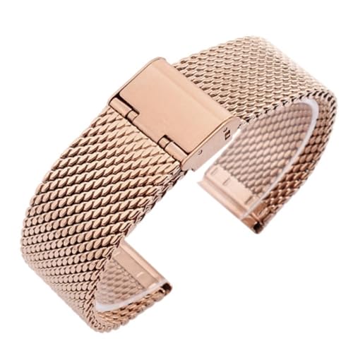 24mm Milanese Replacement Wrist Belt Bracelet Stainless Steel Mesh Watch Strap Watchbands