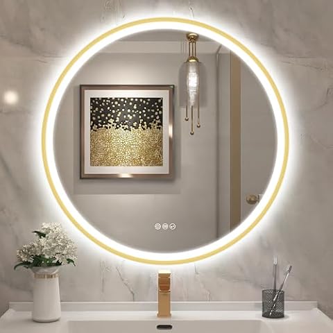 STARLEAD 800mm LED Bathroom Mirror with Bluetooth Cover