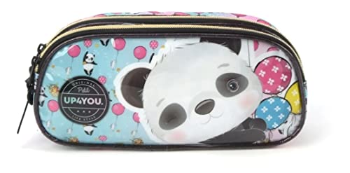 Estojo Duplo Panda Up4You - Luxcel 2023