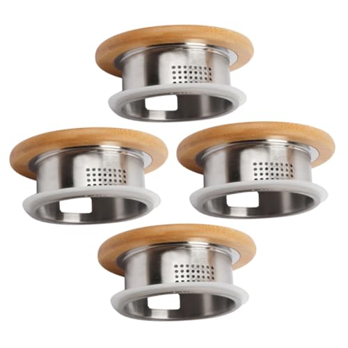 BEBEMOKO 4pcs Pitcher Lids Sturdy Stainless Steel Lid Replacement for Tea Kettle Beverage Pitcher