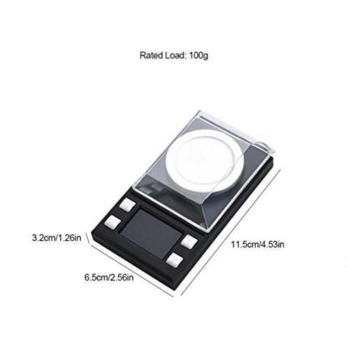 Báscula digital de bolsillo 0.001g x 50g para joyería miniatura 7