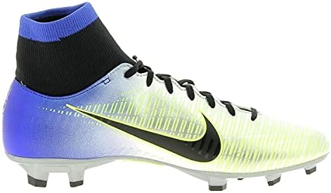 Nike JR Mercurial VCTRY 6 DF NJR FG Boys Soccer-Shoes 921486-407_2.5Y - Racer Blue/Black-Chrome-Volt | Image 2