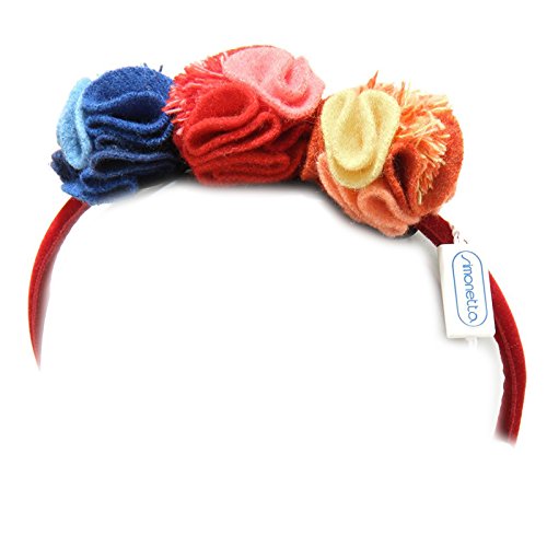 Serre-tête fille Simonetta 8904G en coton et viscose pour enfant