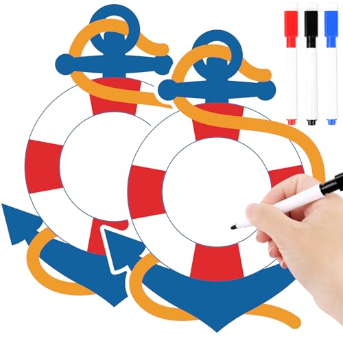 Imanes decorativos ancla para puerta crucero set 2 pcs miniatura 1