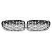 Produktbild DJQNB Front Niere Grill, Front Hood Diamant Grille Meteor Grill Für 3 Serie E90 E91 2009-2012
