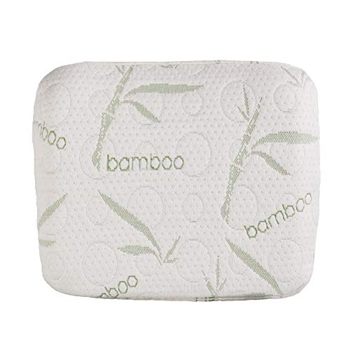 HANY Natural Latex Toddler Pillow with Washable Pillowcase Soft Organic Breathable Baby Pillow,Prevent