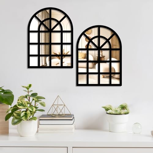 Image of Sehaz Artworks Home Decoration Items for Living Room | Wall Hanging decoration | Jharokha Wall Decor Items for Living Room | Wall Decor Items for Bedroom | Decorative Mirror for Wall Decoration