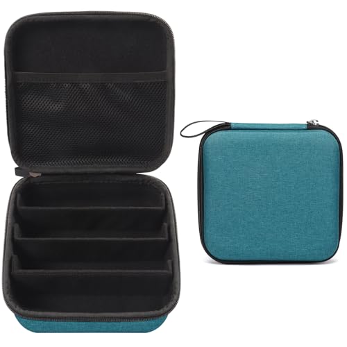Image of Bukere Travel Sunglasses Organizer Case Adjustable Slot For Multiple Eyeglasses Hard-shell Portable Storage Box for Men Women